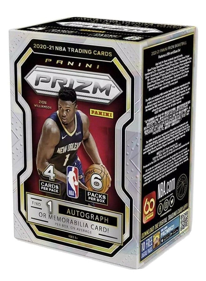 Panini 2020/21 Panini Prizm NBA Basketball Blaster Box 6 Packs Per Box Factory Sealed Box - Image 3